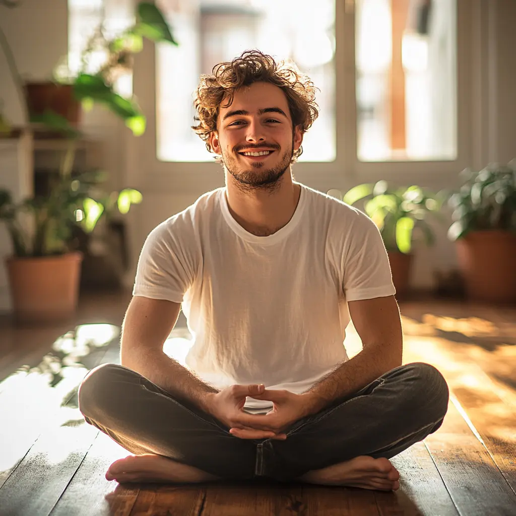 Meditation practice for mental fitness, inner peace, emotional resilience, and reducing anxiety, with Stoicism principles.