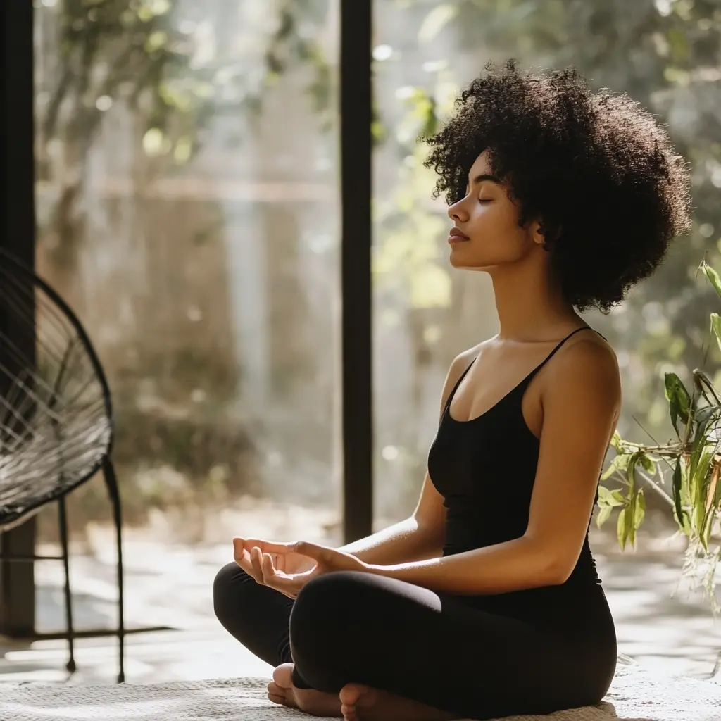Mindful breathing practice to stay calm under pressure and strengthen focus, inspired by Stoicism and meditation.